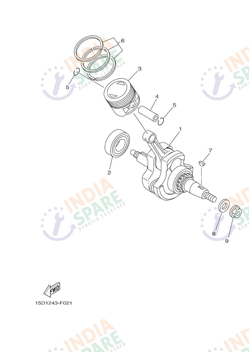 CRANKSHAFT & PISTON